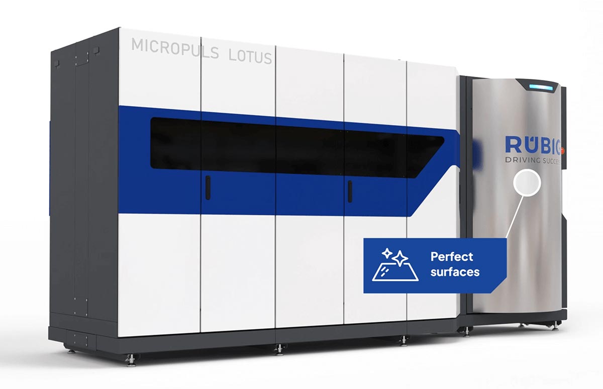 RUBIG LOTUS PVD coating system for high-quality industrial surfaces