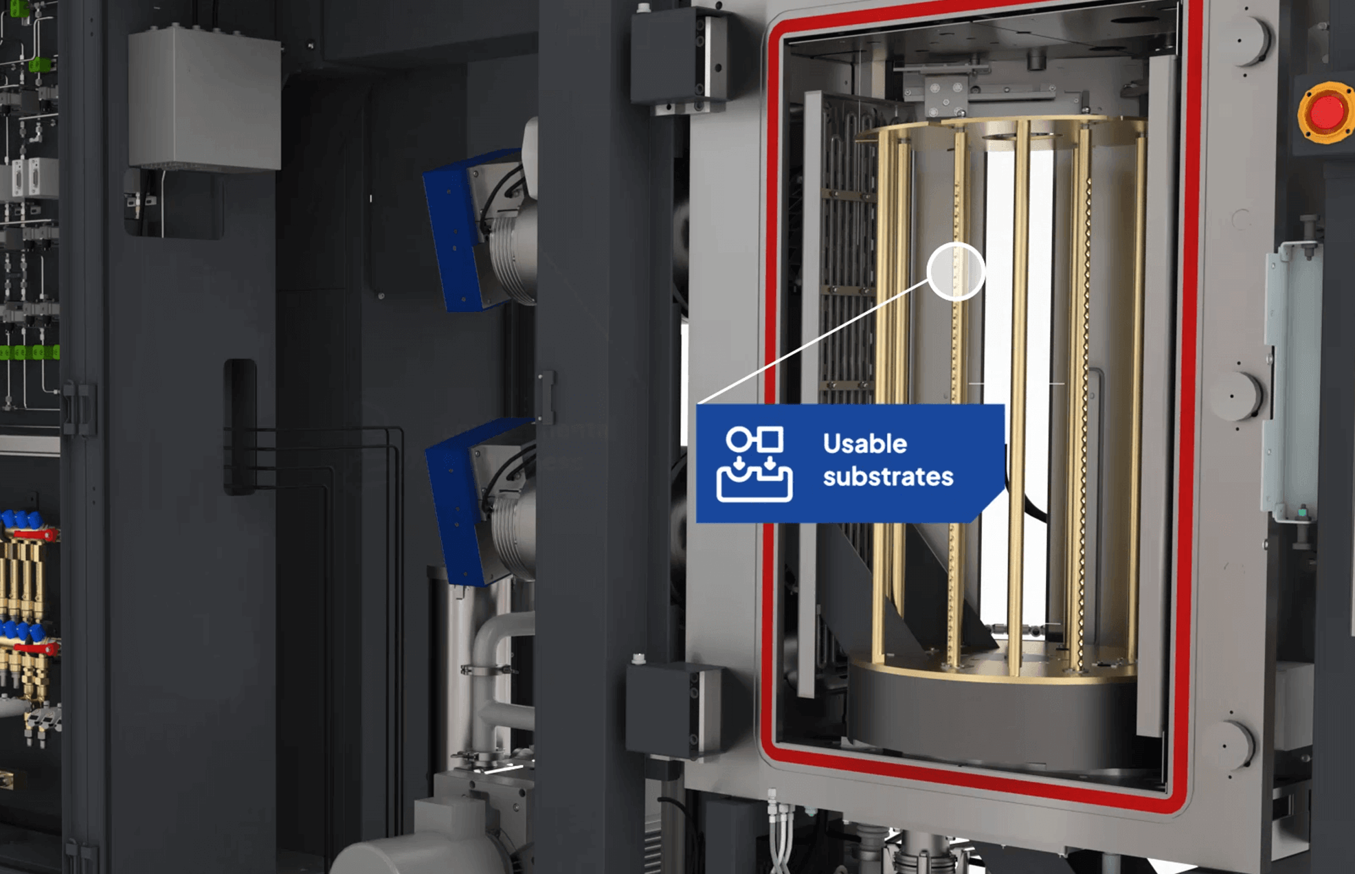 Suitable substrates in a RÜBIG PVD coating system
