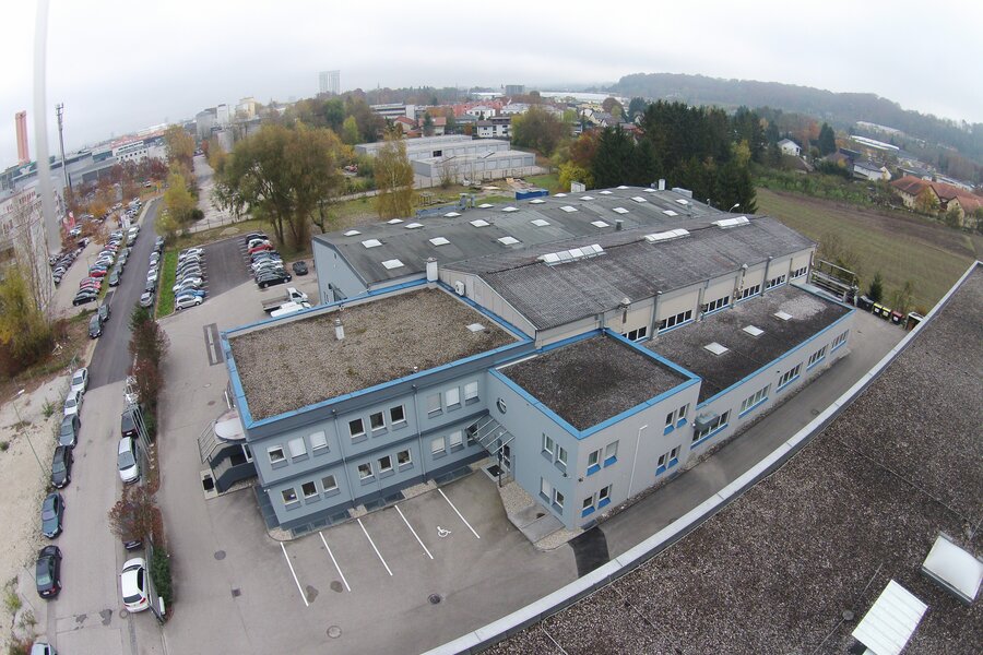 RÜBIG Anlagentechnik Standort Gebäude in Wels