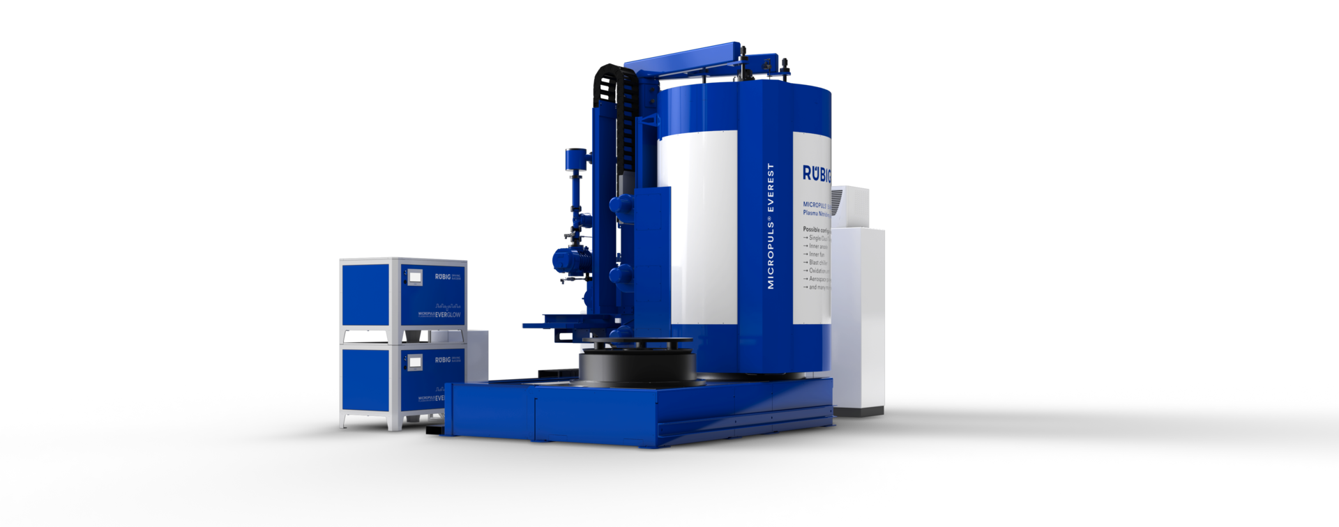 Plasmanitrieranlage MICROPULS® Everest Anlage zum Plasmanitrieren von Metallbauteilen – RÜBIG Anlagentechnik