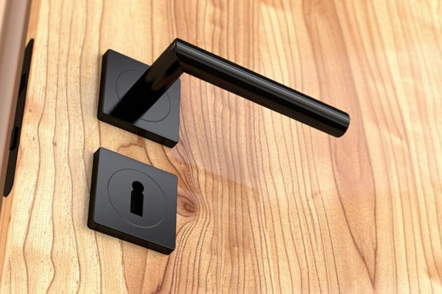 RUBIG Deep Black coating on metal component – deep black surface with high hardness