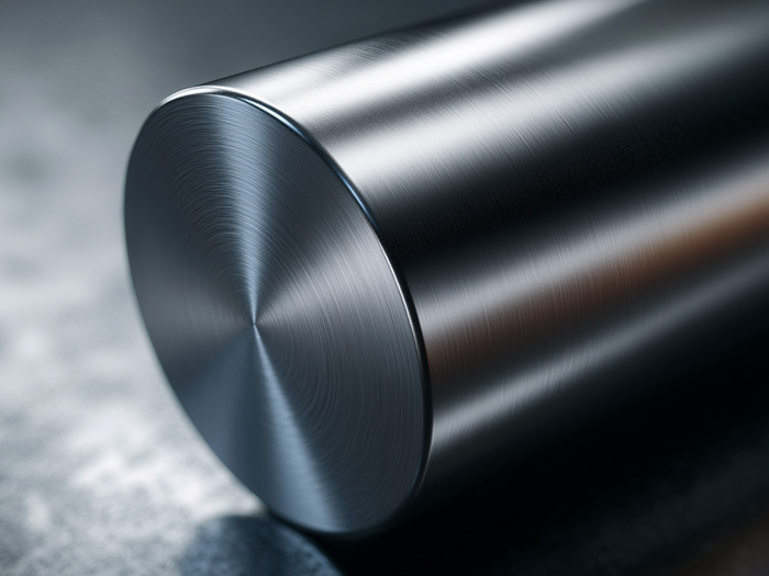RUBIG chromium nitride (CrN) coating – matte finish for wear protection Matt chromium nitride (CrN) coating by RUBIG on cylindrical component