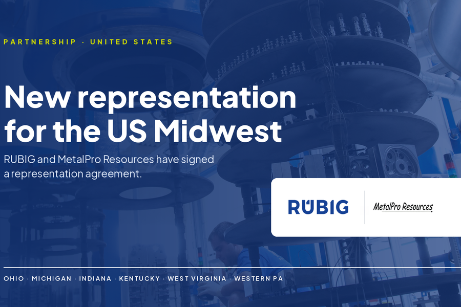 RÜBIG kooperiert mit MetalPro Resources und stärkt den Vertrieb für Nitrier- und Beschichtungssysteme im US-Mittleren Westen.